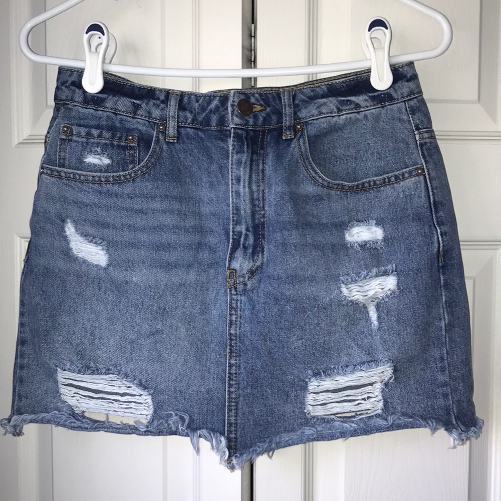 This is a Jean Skirt